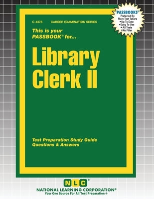 Library Clerk II by Passbooks