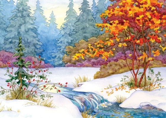 Winter Tapestry Deluxe Boxed Holiday Cards by Peter Pauper Press Inc