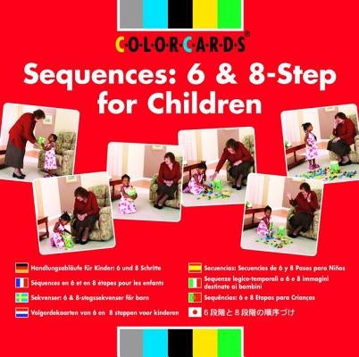 Sequences: Colorcards: 6 and 8- Step for Children by Speechmark