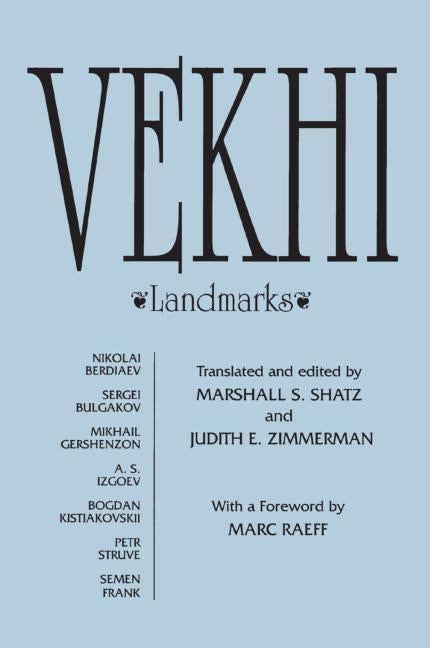 Vekhi: Landmarks by Berdiaev, Nikolei