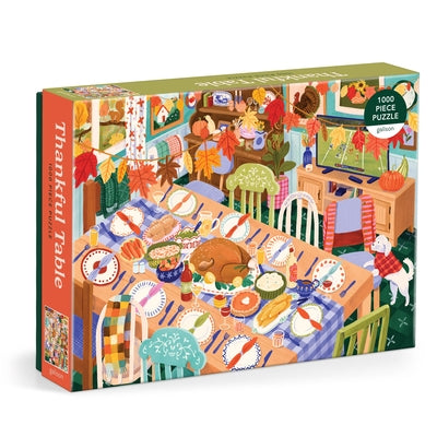 Thankful Table 1000 Piece Puzzle by Galison, Galison