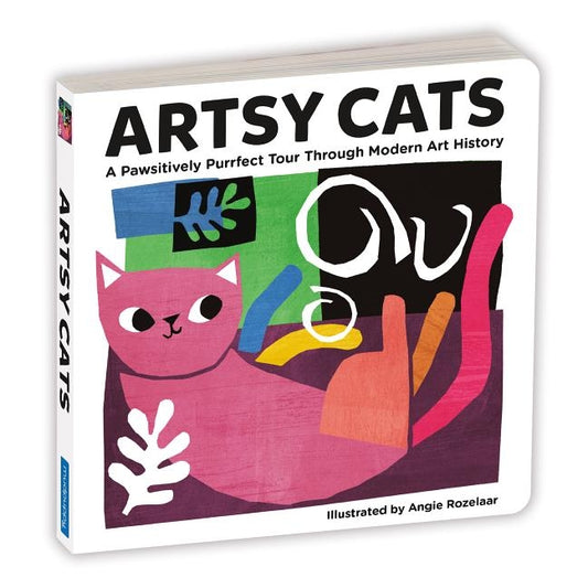 Artsy Cats Board Book by Mudpuppy