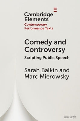 Comedy and Controversy by Balkin, Sarah