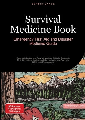 Survival Medicine Book: Emergency First Aid and Disaster Medicine Guide: Essential Outdoor and Survival Medicine Skills for Bushcraft First Aid, Natur by Saage -. English, Bendis A. I.