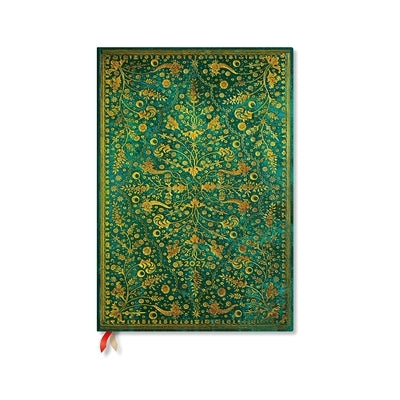 2027 Emerald Flower Grande Vertical Hardcover 12-Month Weekly Planner, 160pg, 100gsm by Paperblanks (Nature's Grace) by Paperblanks