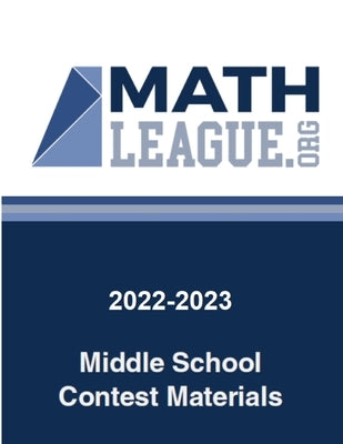 2022-2023 Middle School Contest Materials by Sanders, Tim