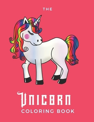 The Unicorn Coloring Book: For Adults With Anxiety - 25 Pages - Paperback - Made In USA - Size 8.5 x 11 by Hudson, Carrie