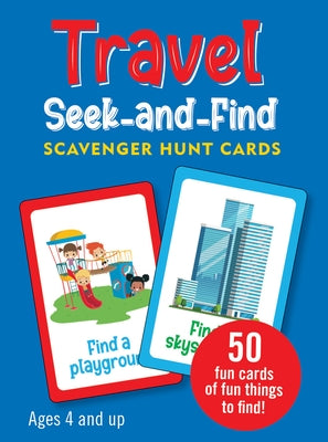 Travel Seek-And-Find Scavenger Hunt Cards by Peter Pauper Press Inc