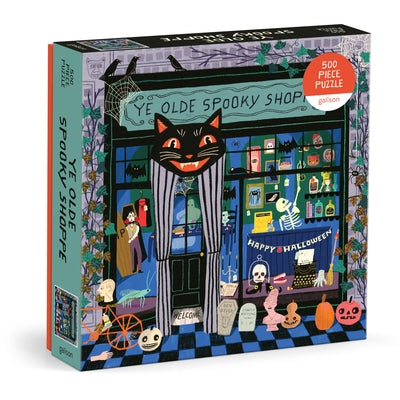 Ye Olde Spooky Shoppe 500 Piece Puzzle by Galison, Galison
