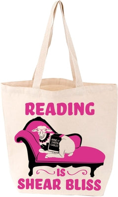 Reading Is Shear Bliss Barn Sheep Tote by Gibbs Smith Gift