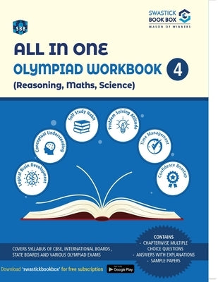 All in One Olympiad Workbook for Reasoning, Maths & Science - Class 4 by Goel, Preeti
