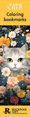 Cats Coloring Bookmarks by Publishing, Rockpool