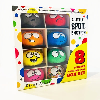 A Little Spot of Emotion 8 Plush Toys with Feelings Book Box Set [With Book(s)] by Alber, Diane