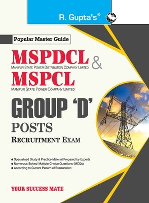 Mspdcl/Mspcl: Group 'D' Recruitment Exam Guide by Rph Editorial Board