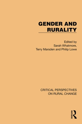 Gender and Rurality by Whatmore, Sarah