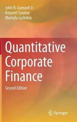 Quantitative Corporate Finance by Guerard Jr, John B.