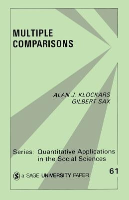 Multiple Comparisons by Klockars, Alan J.