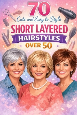 70 Cute and Easy to Style Short Layered Hairstyles over 50 by W. Pursley, Lorene
