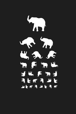 Tumbling Elephants: Animal Eye Chart by Merchandise, Midwest
