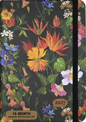 2027 Floral Paradise Weekly Planner (16 Months, Sept 2026 to Dec 2027) by 