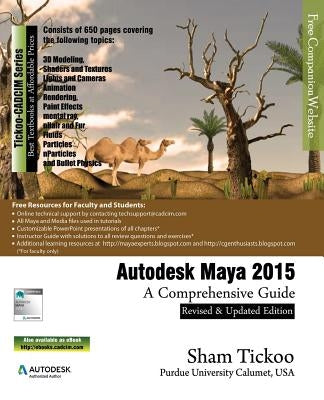 Autodesk Maya 2015: A Comprehensive Guide by Technologies, Cadcim