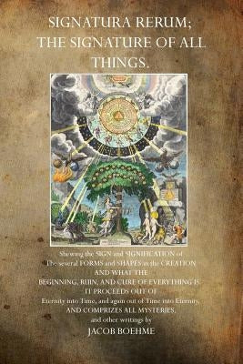 The Signature of all Things by Boehme, Jacob