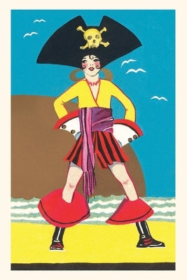 Vintage Journal Saucy Pirate Girl by Found Image Press