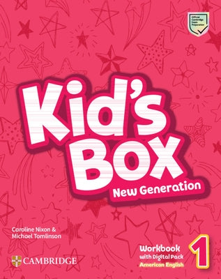 Kid's Box New Generation Level 1 Workbook with Digital Pack American English by Nixon, Caroline