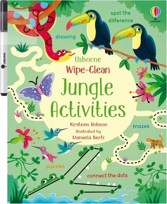 Wipe-Clean Jungle Activities by Robson, Kirsteen