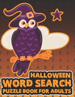 Halloween Word Search Puzzle Book For Adults: Large Print Spooky Word Search Book For Adults by Publishing, Pencil Art