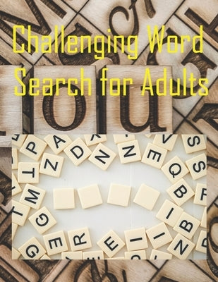 word Puzzle for Adults: Puzzle Books for Adults by Maachi, Mohamed
