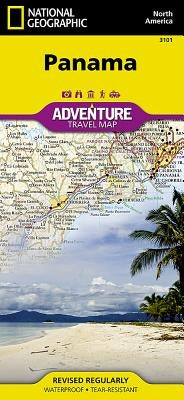 Panama Map by National Geographic Maps