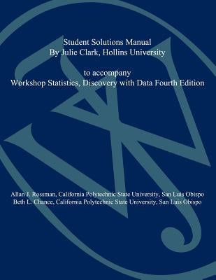 Ssm Workshop STATS Discovery W by Rossman, Allan J.