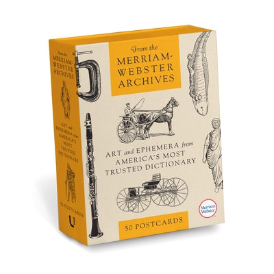 From the Merriam-Webster Archives: 50 Postcards: Art and Ephemera from America's Most Trusted Dictionary by Merriam-Webster