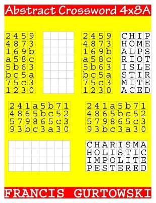 Abstract Crossword 4x8A by Gurtowski, Francis