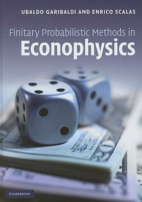 Finitary Probabilistic Methods in Econophysics by Garibaldi, Ubaldo