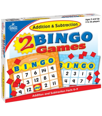 Addition & Subtraction Bingo by Carson Dellosa Education