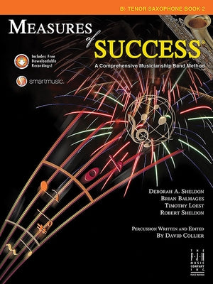 Measures of Success B-Flat Tenor Saxophone Book 2 by Sheldon, Deborah A.