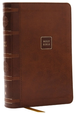 Nkjv, Compact Paragraph-Style Reference Bible, Leathersoft, Brown, Red Letter, Comfort Print: Holy Bible, New King James Version by Thomas Nelson