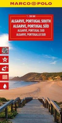 Algarve, Portugal South Marco Polo Map by Polo, Marco