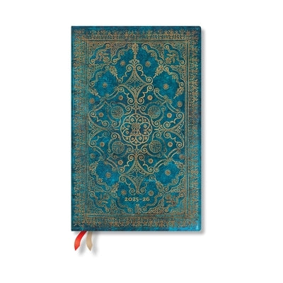 Paperblanks 2025-2026 Azure Equinoxe 18-Month Planner Flexis Maxi Vertical Elastic Band 224 Pg 80 GSM by Paperblanks