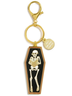 Just One More Chapter Keychain by Out of Print