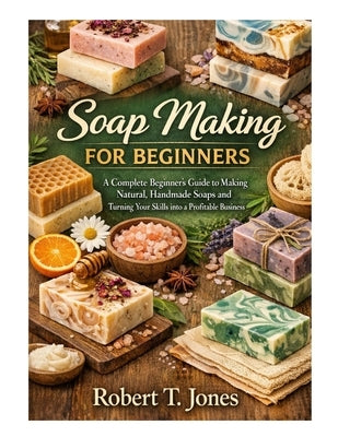 Soap Making for Beginners: A Complete Beginner's Guide to Making Natural, Handmade Soaps and Turning Your Skills into a Profitable Business by T. Jones, Robert