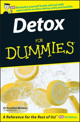 Detox for Dummies by Shreeve, Caroline