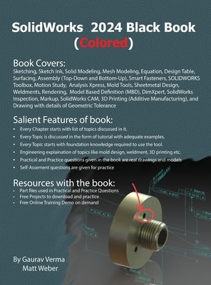 SolidWorks 2024 Black Book: (Colored) by Verma, Gaurav