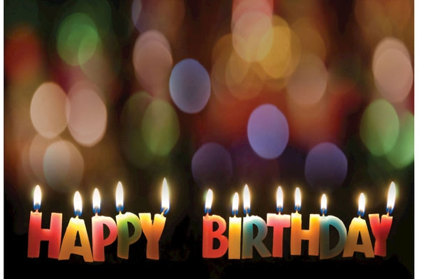 Happy Birthday Candles Postcard (Pkg of 25) by Abingdon Press