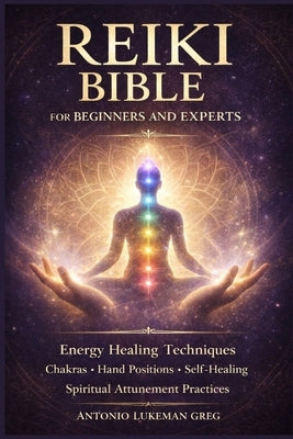 Reiki Bible for Beginners and Experts: Energy Healing Techniques, Chakras, Hand Positions, Self-Healing, and Spiritual Attunement Practices by Lukeman Greg, Antonio