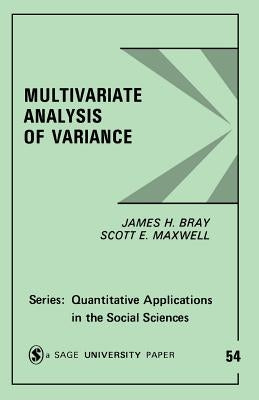 Multivariate Analysis of Variance by Bray, James H.