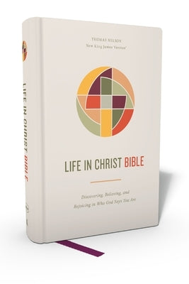Life in Christ Bible: Discovering, Believing, and Rejoicing in Who God Says You Are (Nkjv, Hardcover, Red Letter, Comfort Print) by Thomas Nelson