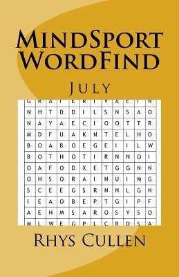 MindSport WordFind July by Cullen, Rhys Michael